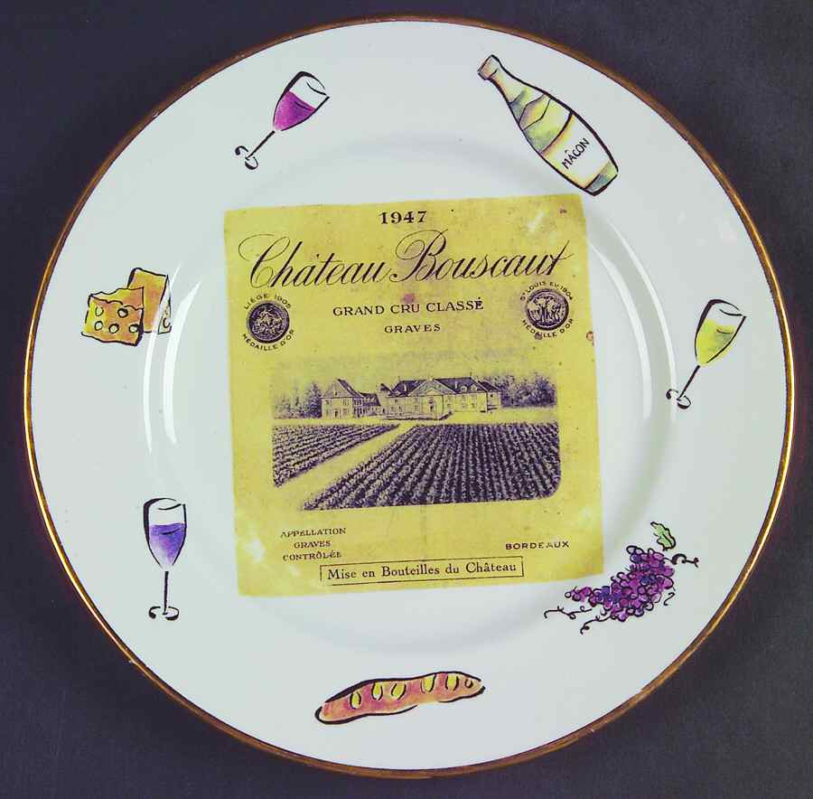 Cheers Salad/Dessert Plate by Rosanna-1
