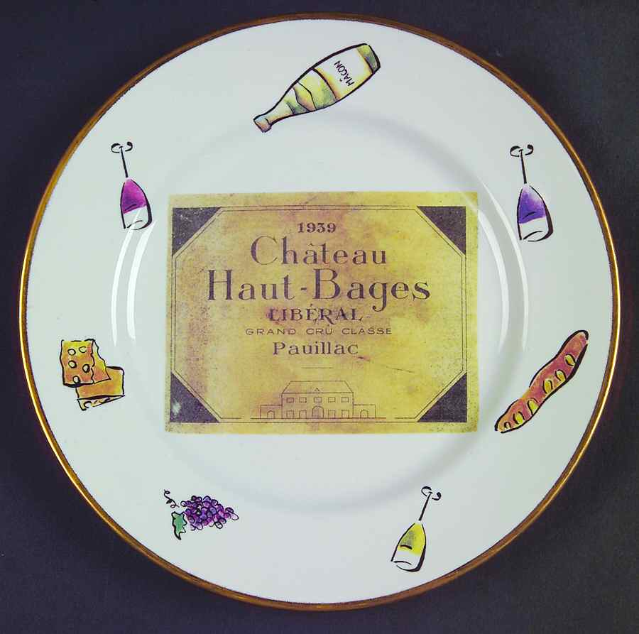 Cheers Salad/Dessert Plate by Rosanna-1