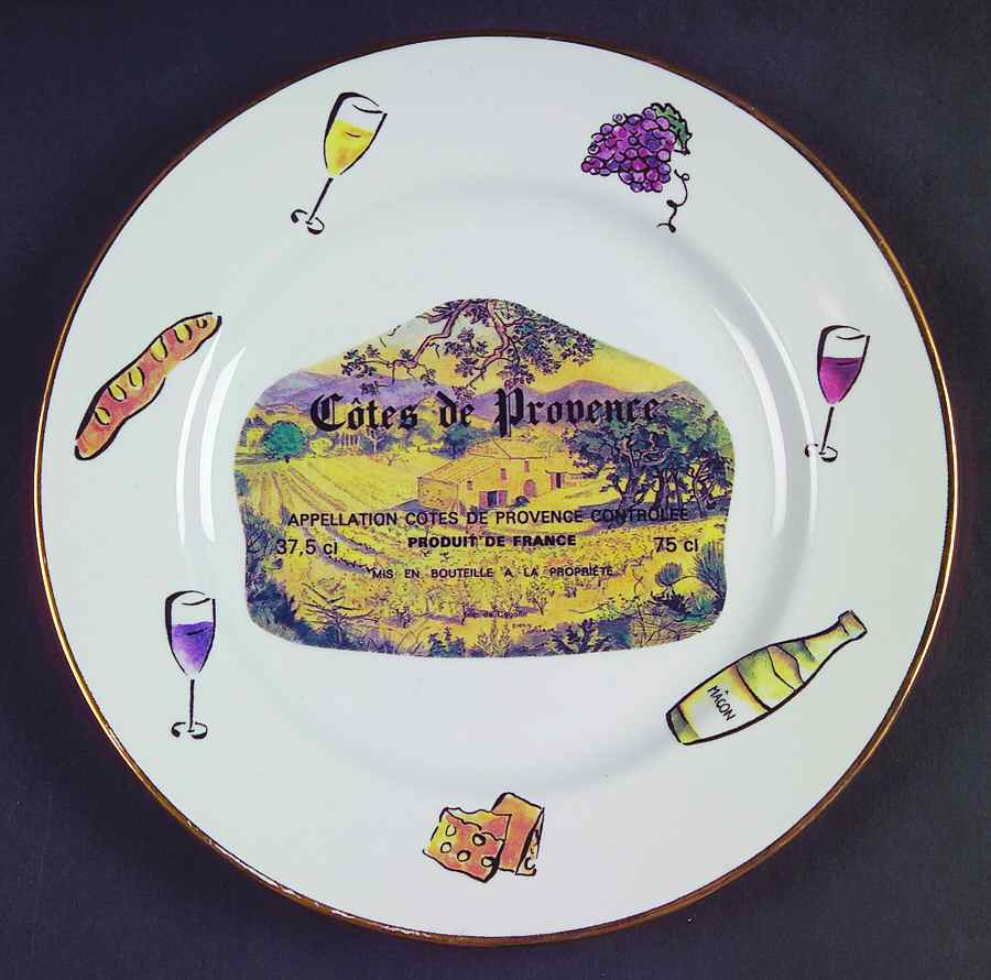 Cheers Salad/Dessert Plate by Rosanna-1