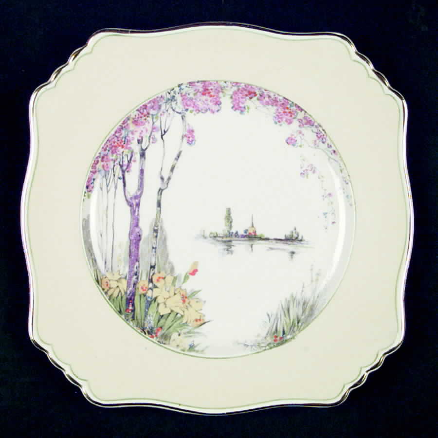 4389 Square Luncheon Plate by Royal Winton-1