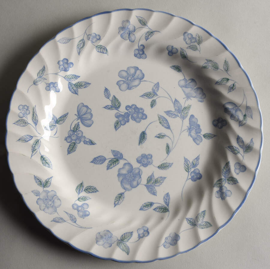 Bristol Blue Dinner Plate by Royal Stafford-1