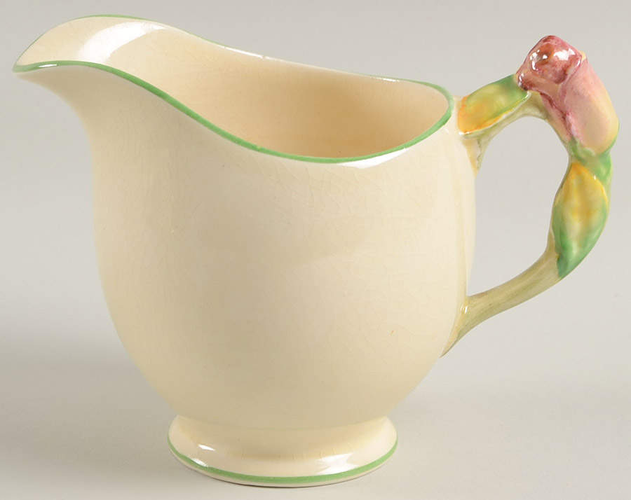 Rosebud Cream (Cream Background) Creamer by Royal Winton-1