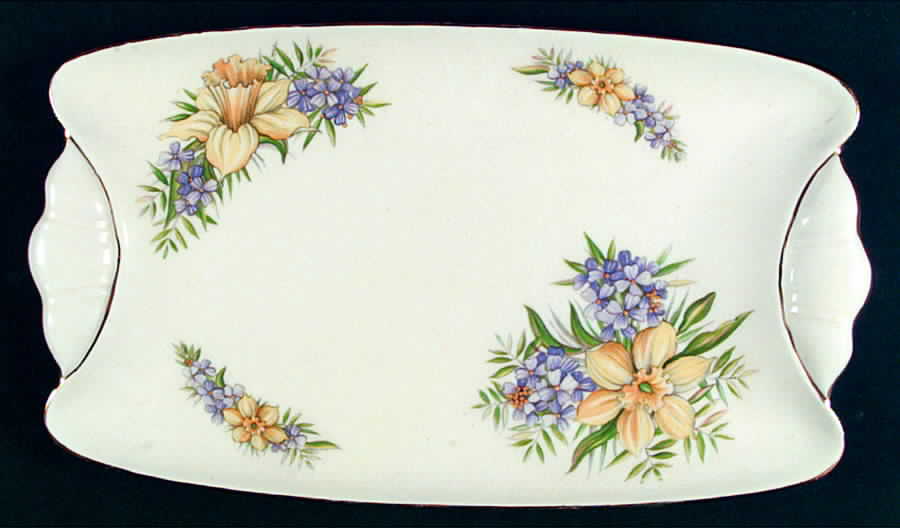 524 Large Sandwich Tray by Royal Winton-1
