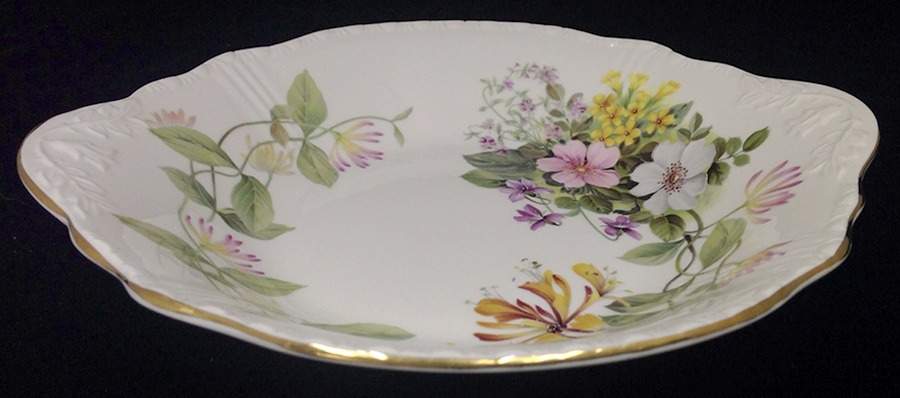 Country Flowers 8" Bon Bon by Royal Grafton-1