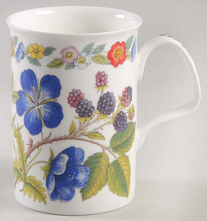 Botanical Flowers Mug by Roy Kirkham-1