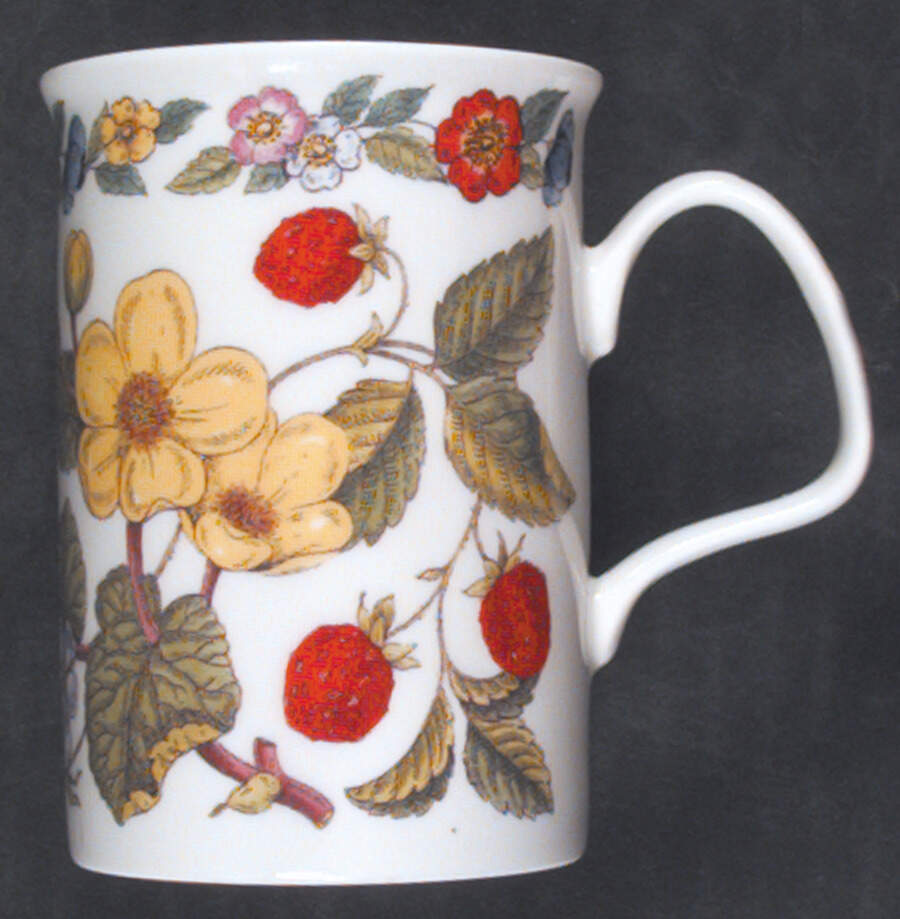 Botanical Flowers Mug by Roy Kirkham-1
