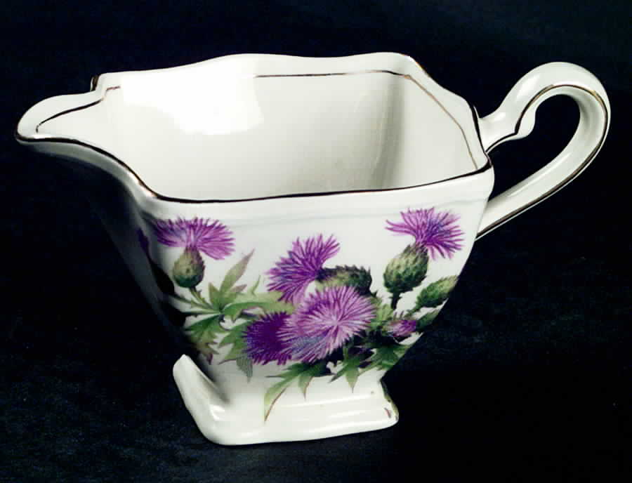 Thistle (Purple) Creamer by Royal Winton-1