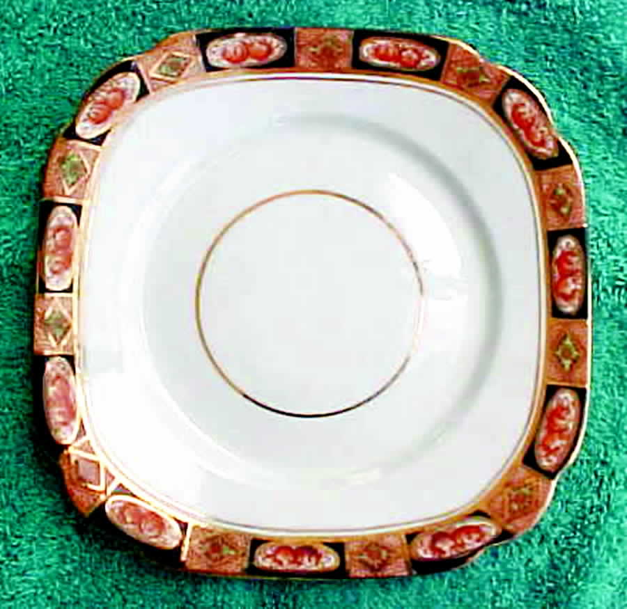 ROA82 Square Bread & Butter Plate by Royal Albert-1