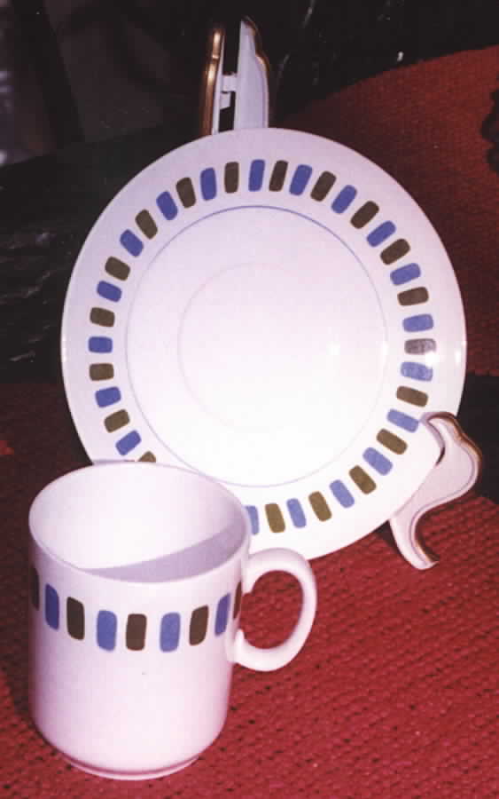 Nordic Flat Cup & Saucer Set by Royal M-Mita-1