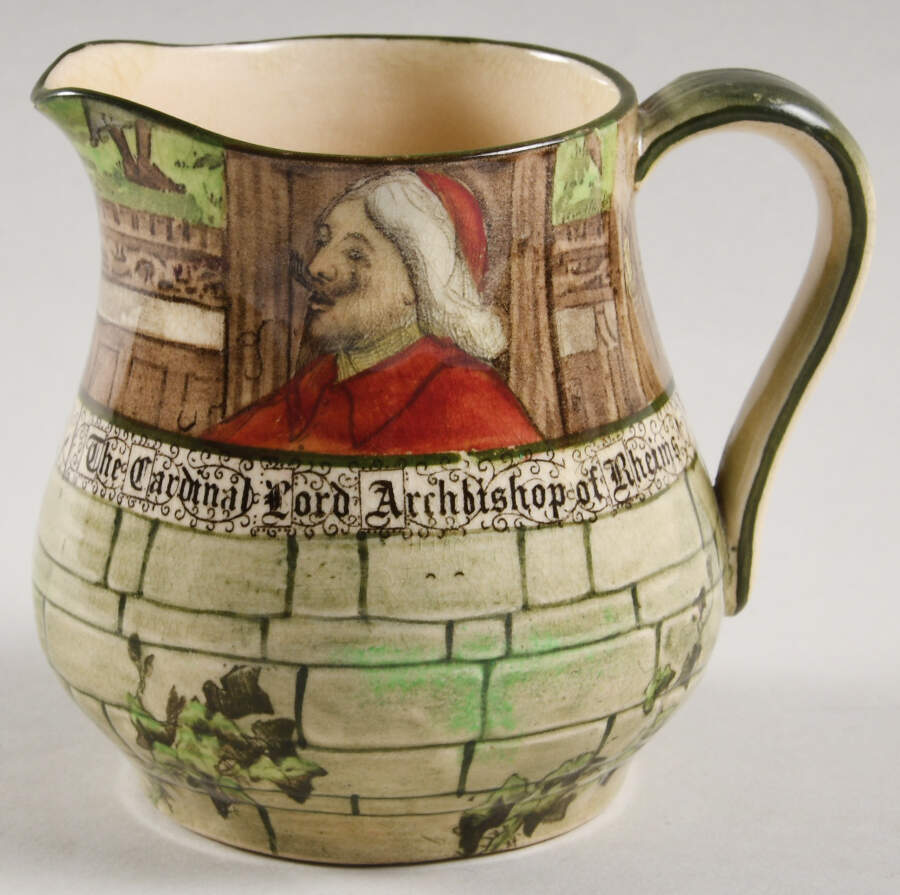 Jackdaw of Rheims Milk Pitcher by Royal Doulton-1