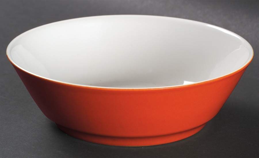 Prisma Riot Red Coupe Cereal Bowl by Royal Doulton-1