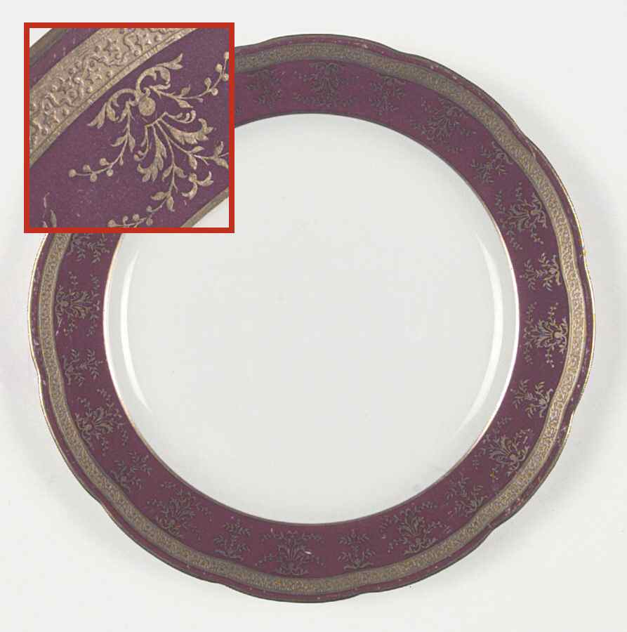 H9718 Luncheon Plate by Royal Cauldon-1