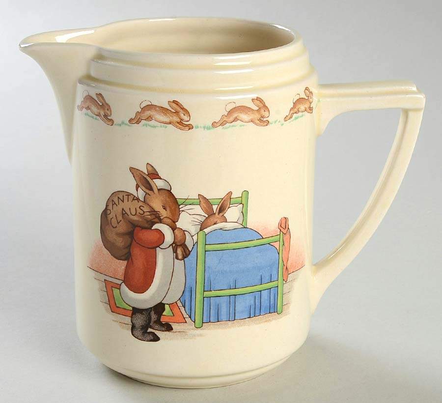 Bunnykins (Casino Shape) 24 Oz Jug by Royal Doulton-1