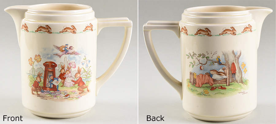 Bunnykins (Casino Shape) 32 Oz Jug by Royal Doulton-1