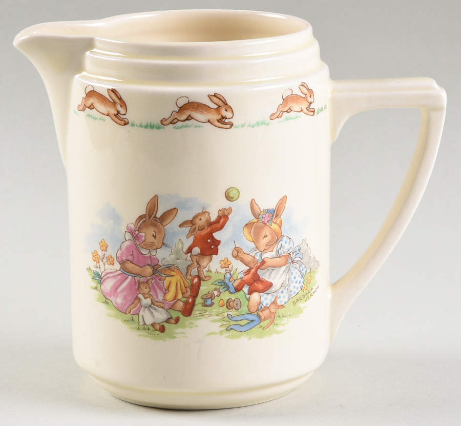 Bunnykins (Casino Shape) 16 Oz Jug by Royal Doulton-1