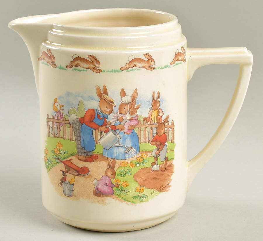 Bunnykins (Casino Shape) 24 Oz Jug by Royal Doulton-1