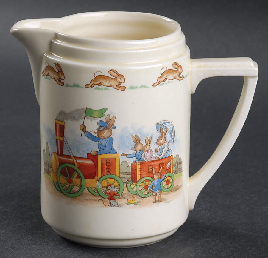 Bunnykins (Casino Shape) 16 Oz Jug by Royal Doulton-1