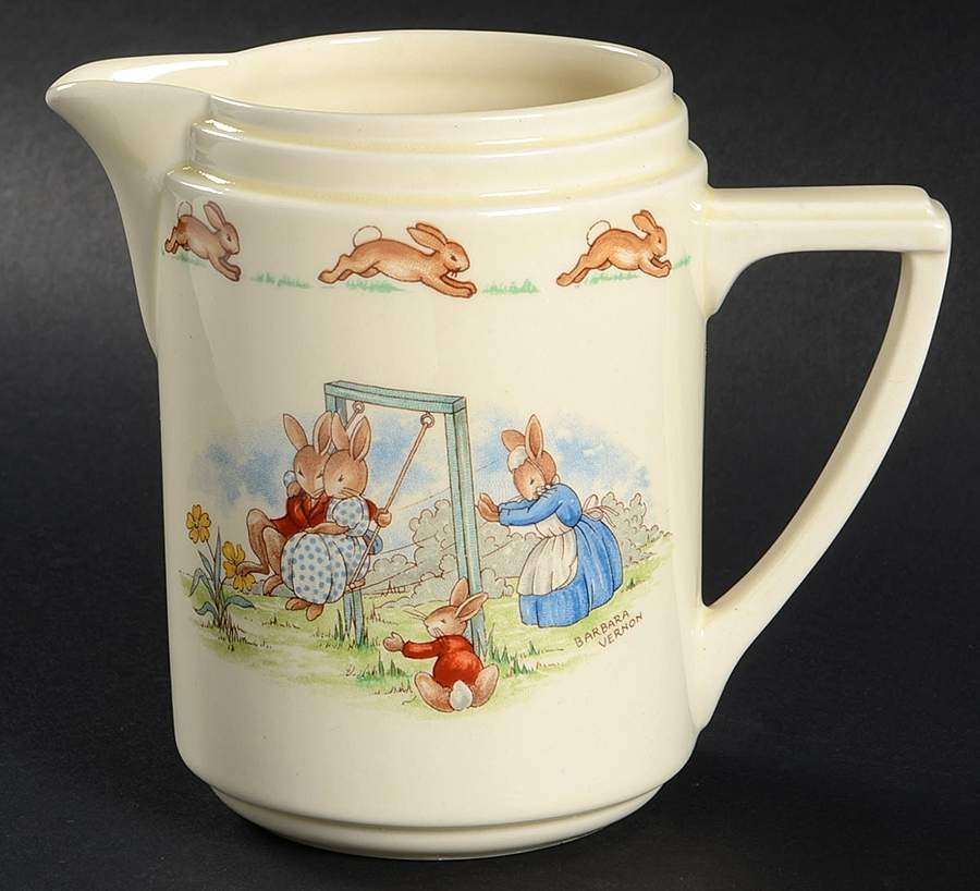 Bunnykins (Casino Shape) 16 Oz Jug by Royal Doulton-1