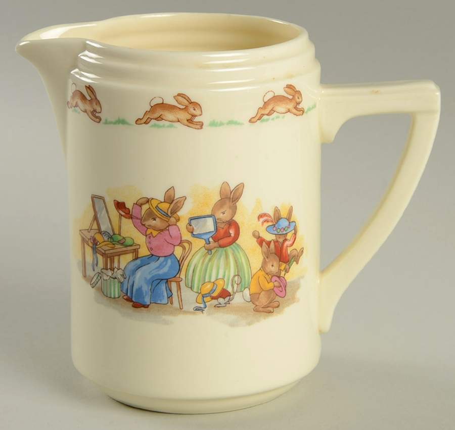 Bunnykins (Casino Shape) 16 Oz Jug by Royal Doulton-1