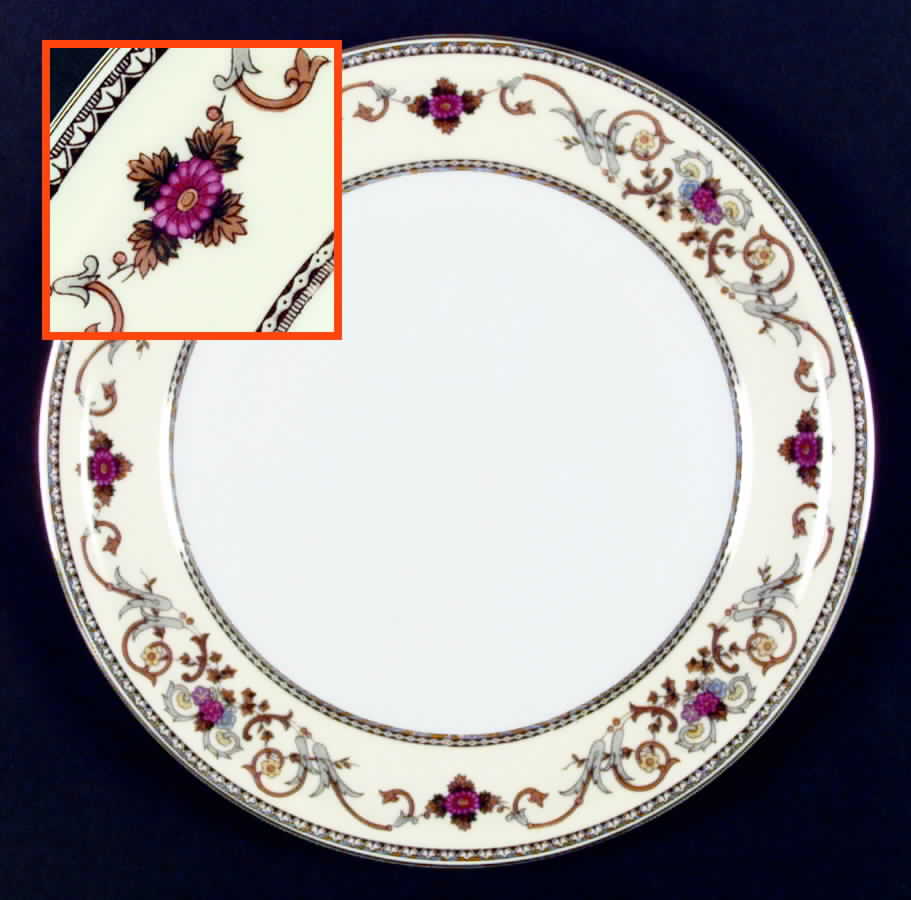 Wheeling (Occupied Japan) Dinner Plate by Royal Embassy-1