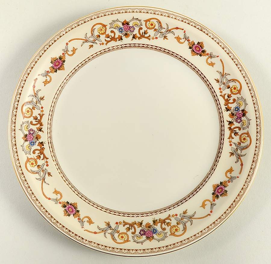Wheeling (Occupied Japan) Salad Plate by Royal Embassy-1