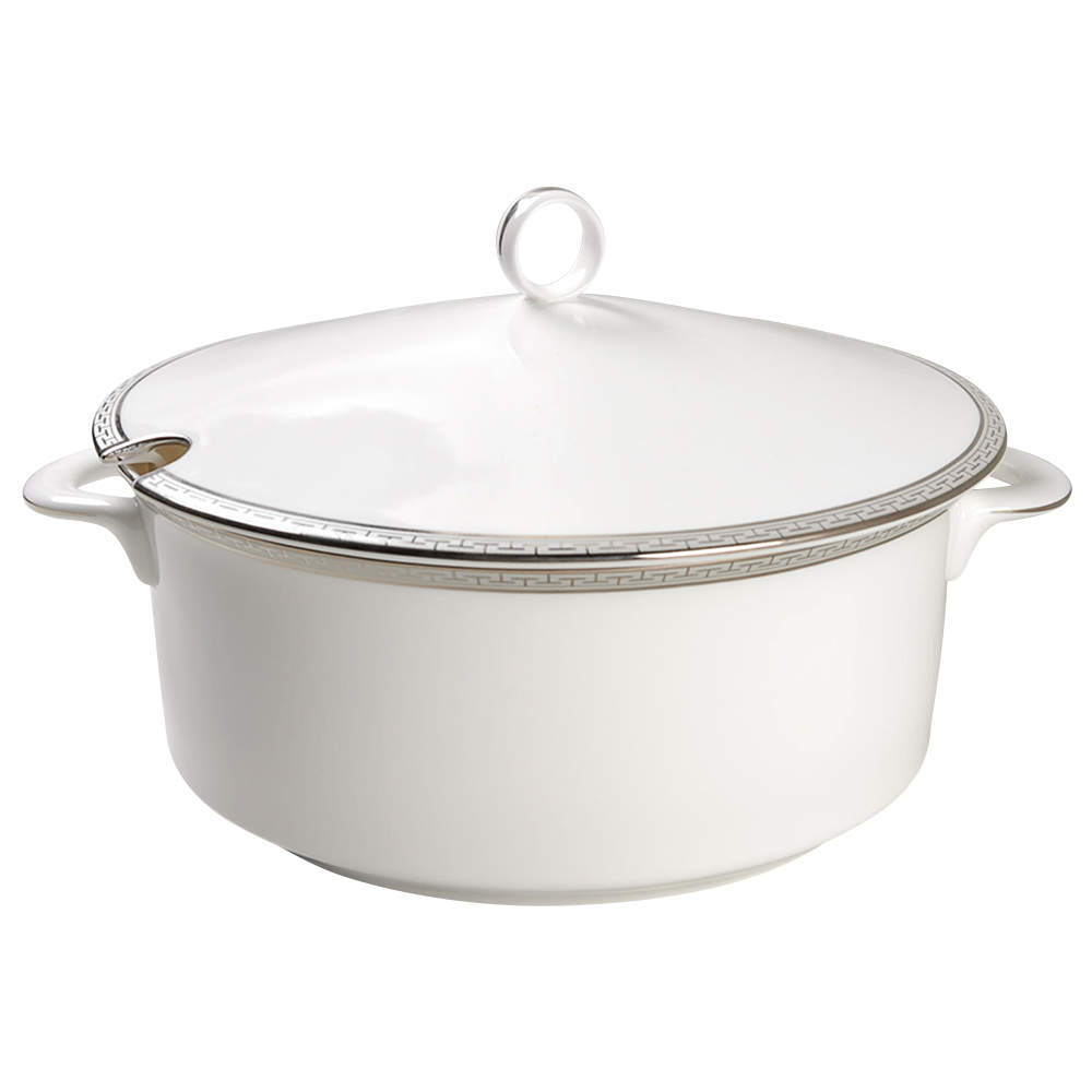 Corinth Platinum Tureen &  Lid by Royal Worcester-1