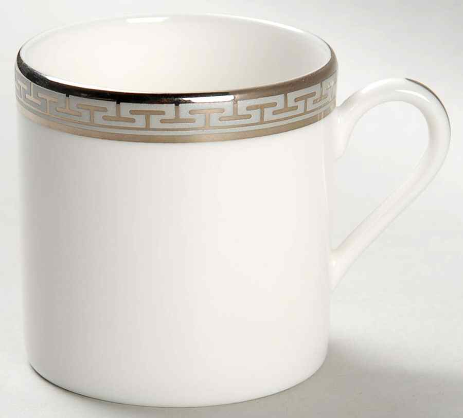 Corinth Platinum Flat Demitasse Cup by Royal Worcester-1