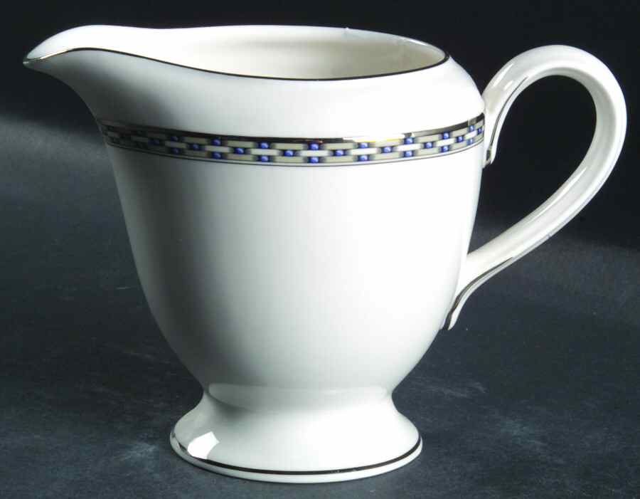 Francesca Platinum Creamer by Royal Worcester-1