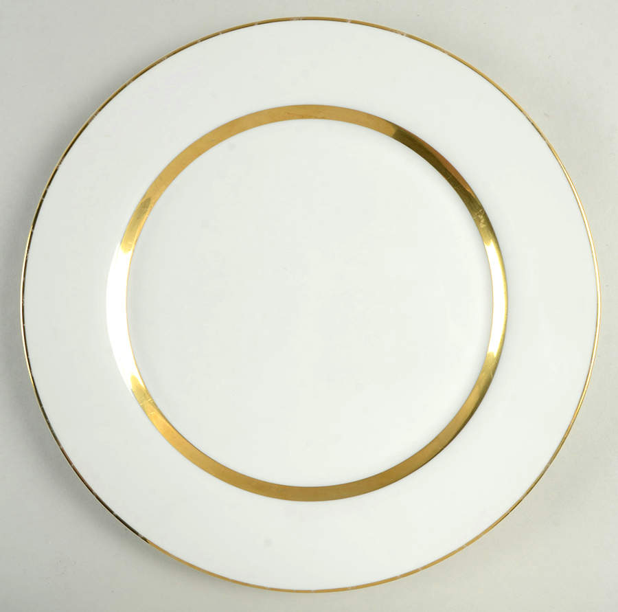 Tiara Gold 12" Chop Plate (Round Platter) by Royal Jackson-1