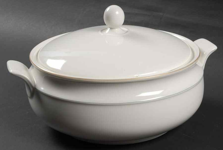 Lumiere Round Covered Vegetable by Royal Doulton-1