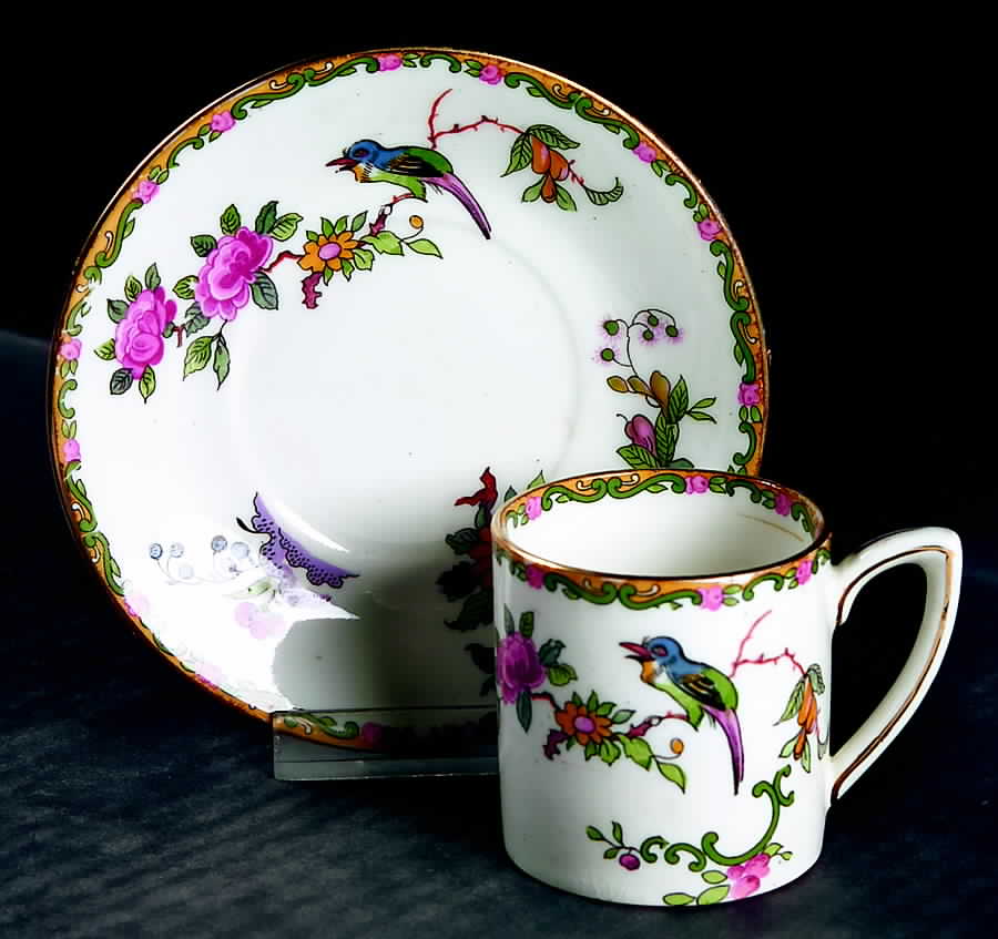 Kismet Flat Demitasse Cup & Saucer Set by Royal Grafton-1