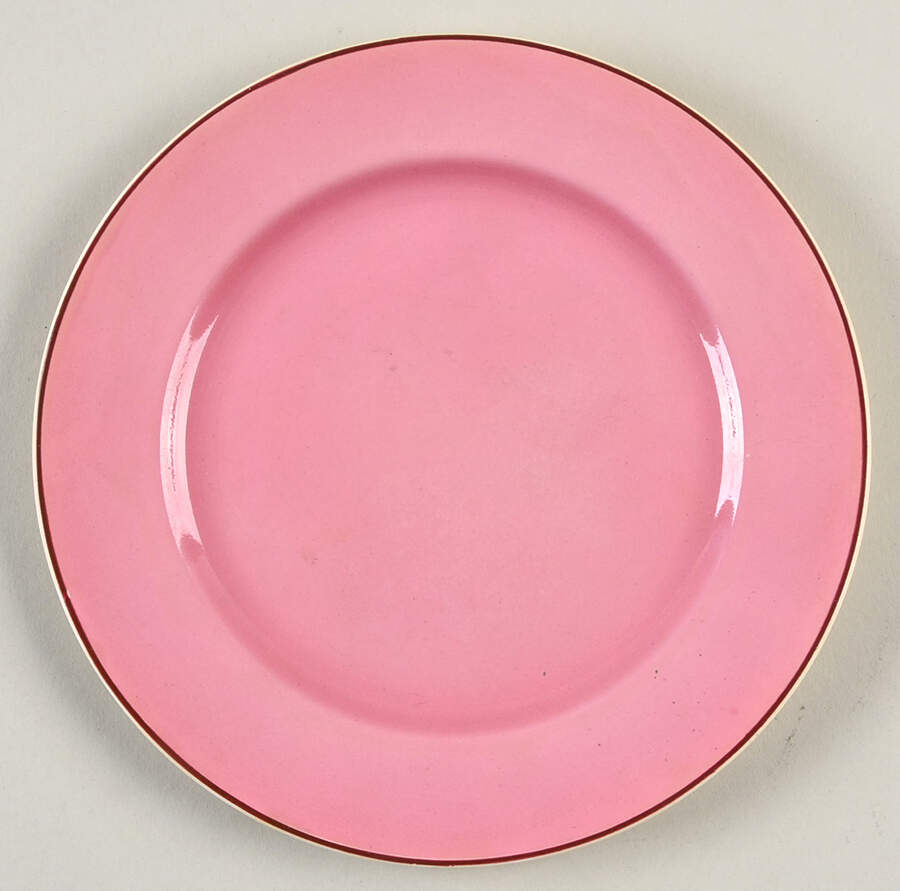 Tiger Lily Pink (Pink Trim) Salad Plate by Royal Winton-1