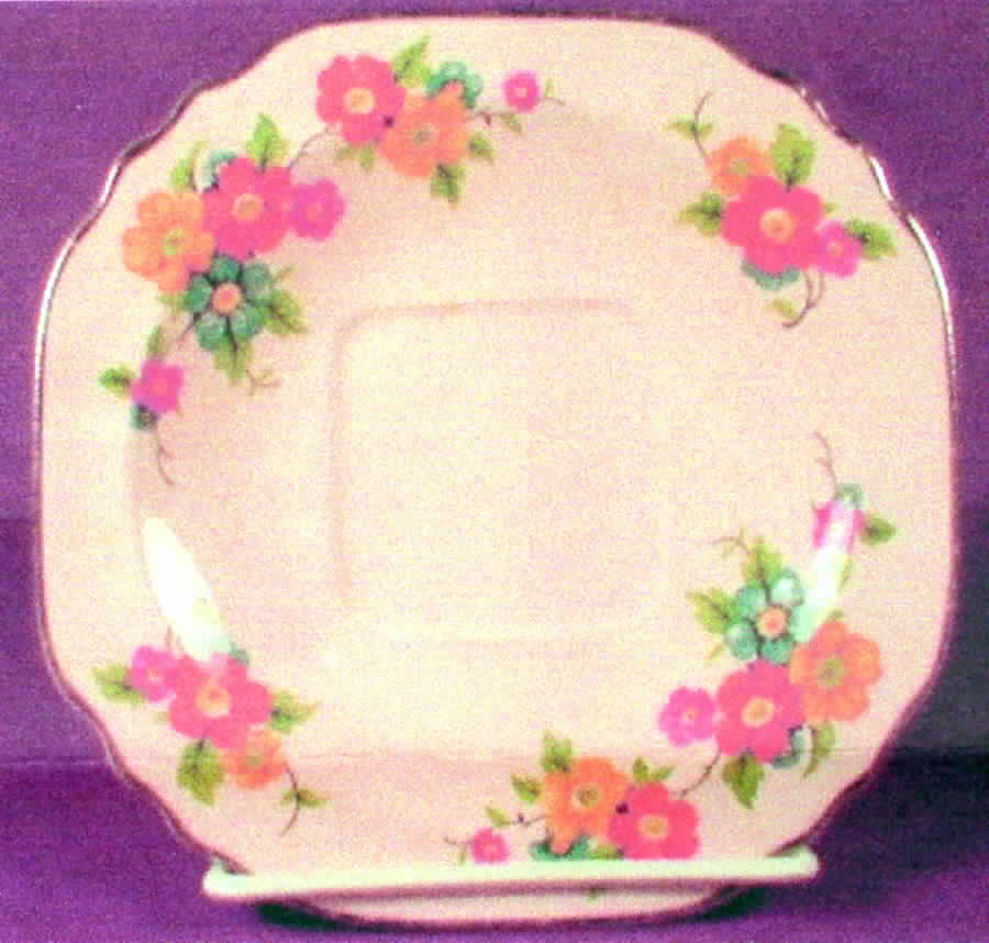 Wayside Flower Saucer by Royal (USA)-1
