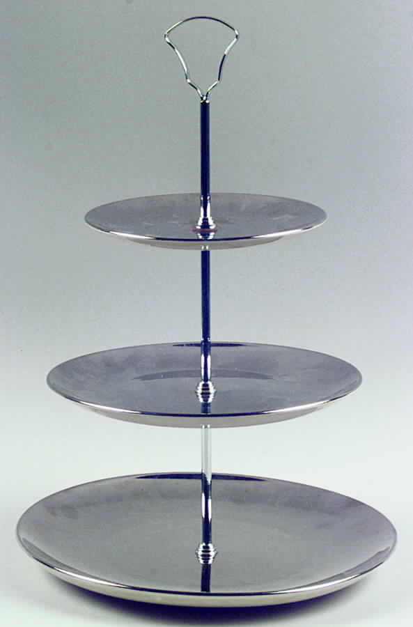 Silver Age 3-Tiered Serving Tray (DP, SP, BB) by Royal Winton-1