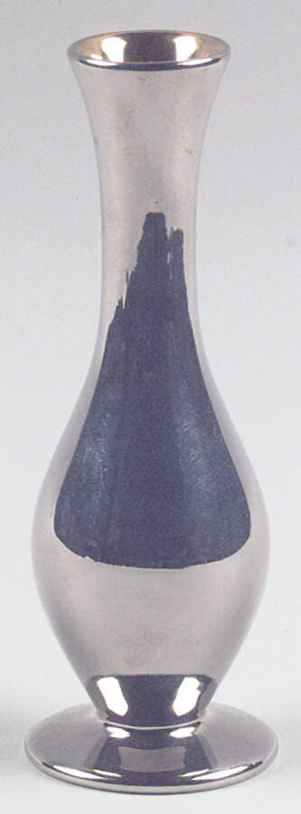Golden & Silver Age 6" Bud Vase by Royal Winton-1