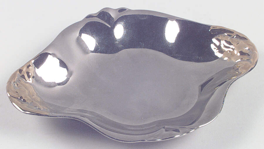 Golden & Silver Age Fruit Tray by Royal Winton-1