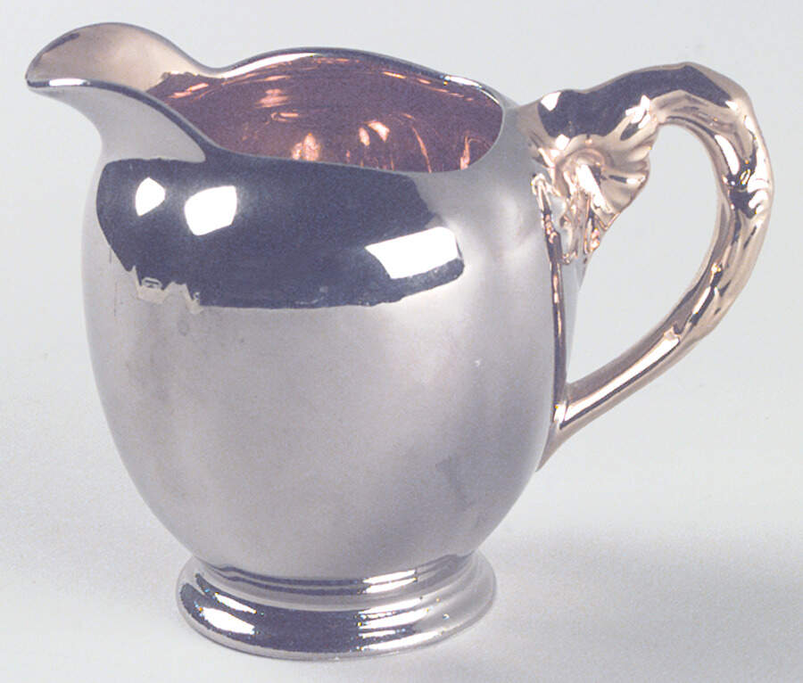 Golden & Silver Age Creamer by Royal Winton-1