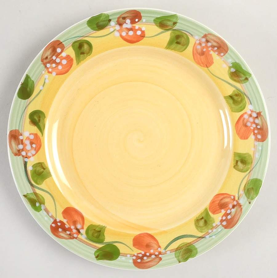 Tuscan Village Salad Plate by Retroneu-1