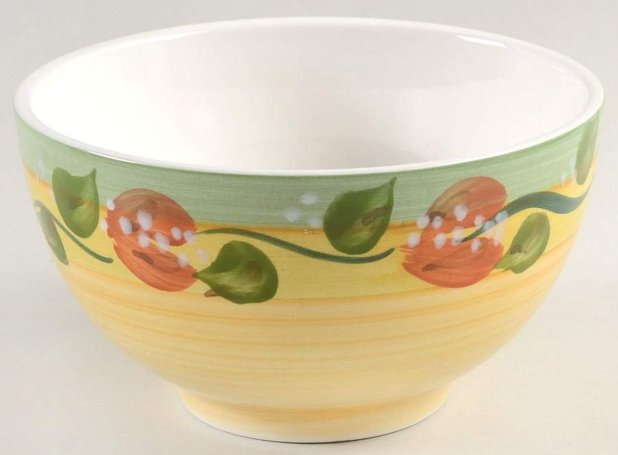 Tuscan Village Coupe Soup Bowl by Retroneu-1
