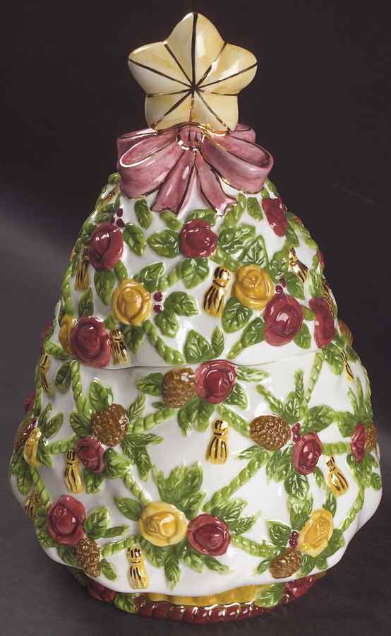 Seasons of Colour Red Figural Candy Jar & Lid by Royal Albert-1