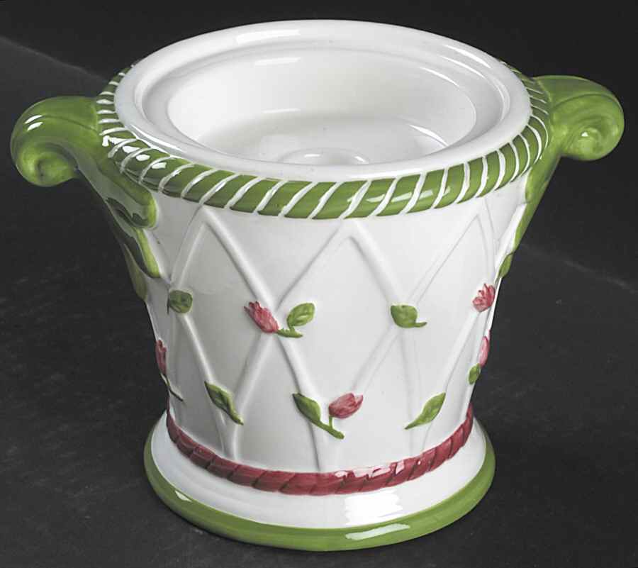 Seasons of Colour Red Sculpted Candlestick by Royal Albert-1