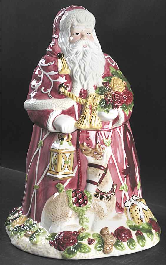 Seasons of Colour Red Figural Cookie Jar & Lid by Royal Albert-1