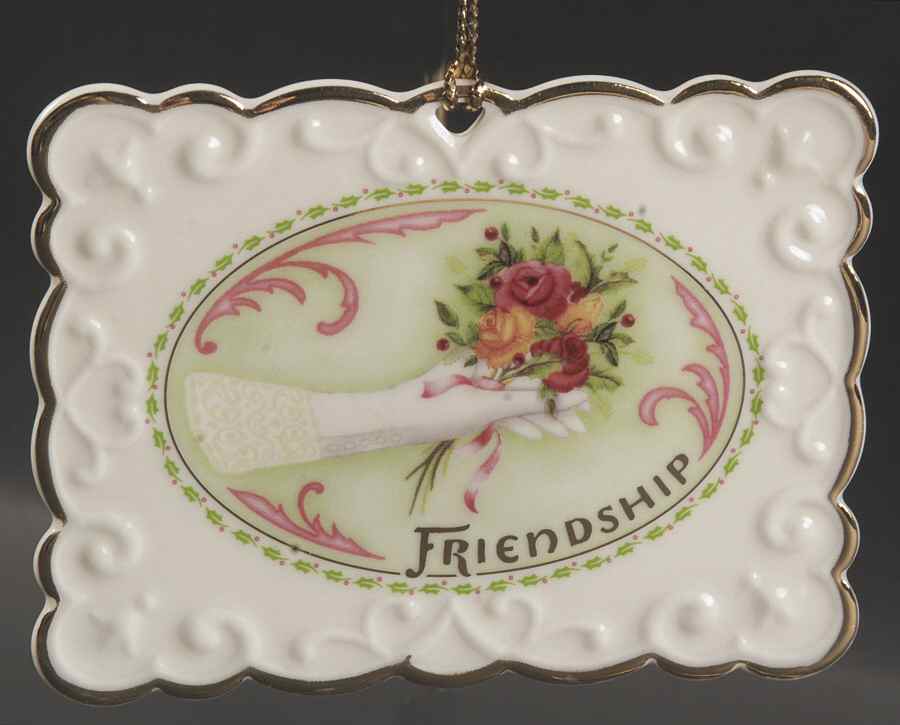 Seasons of Colour Red Ceramic Postcard by Royal Albert-1