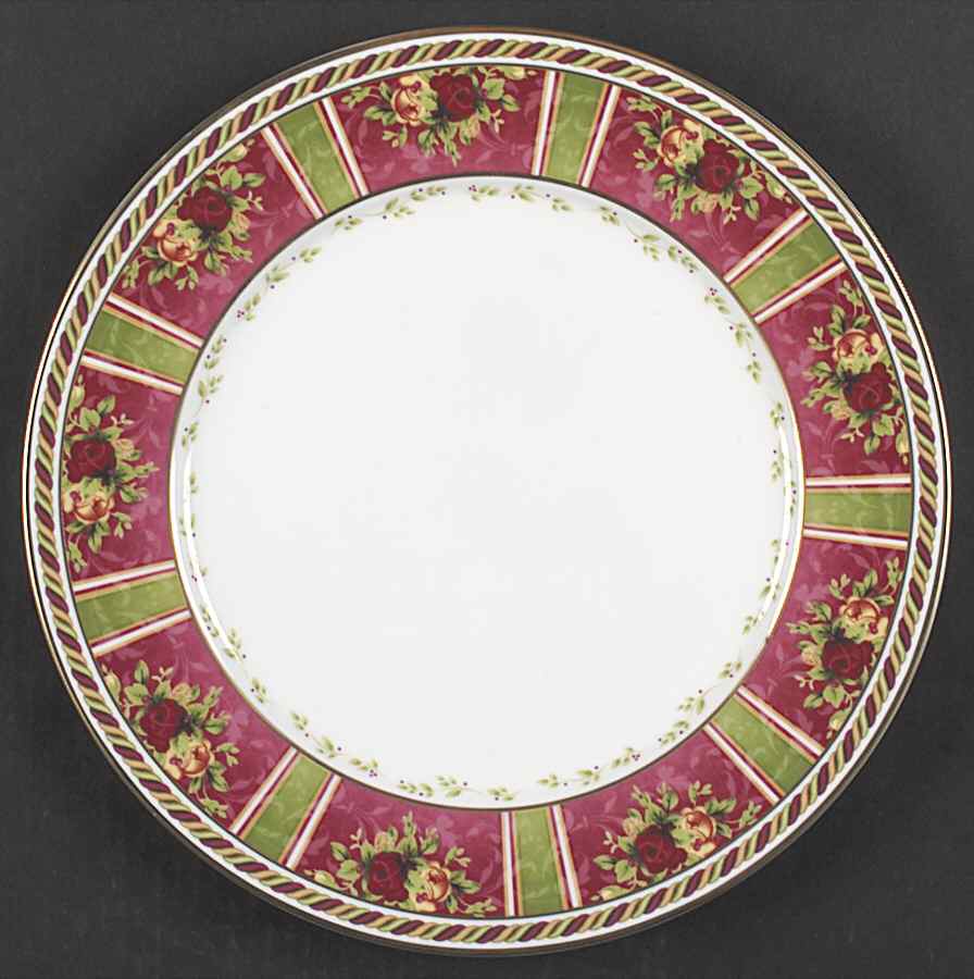 Seasons of Colour Red Service Plate (Charger) by Royal Albert-1