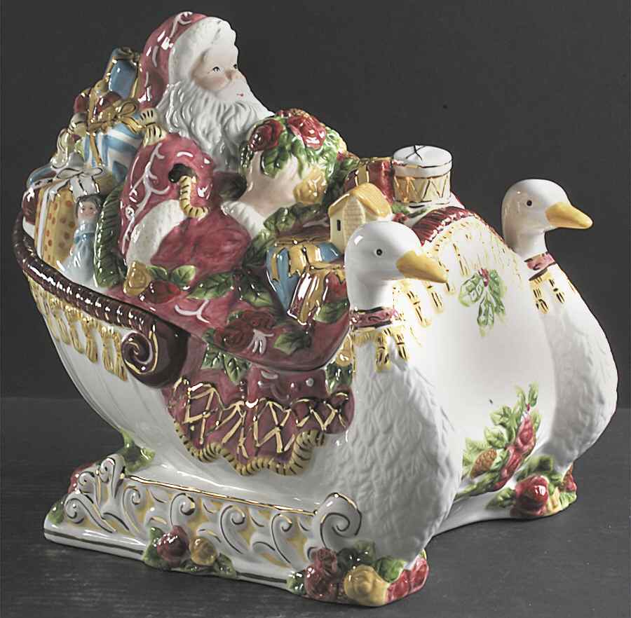 Seasons of Colour Red Figural Tureen & Lid by Royal Albert-1