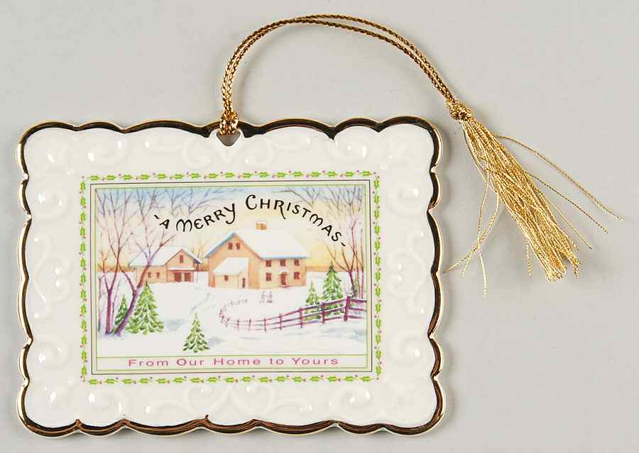 Seasons of Colour Red Ceramic Postcard by Royal Albert-1