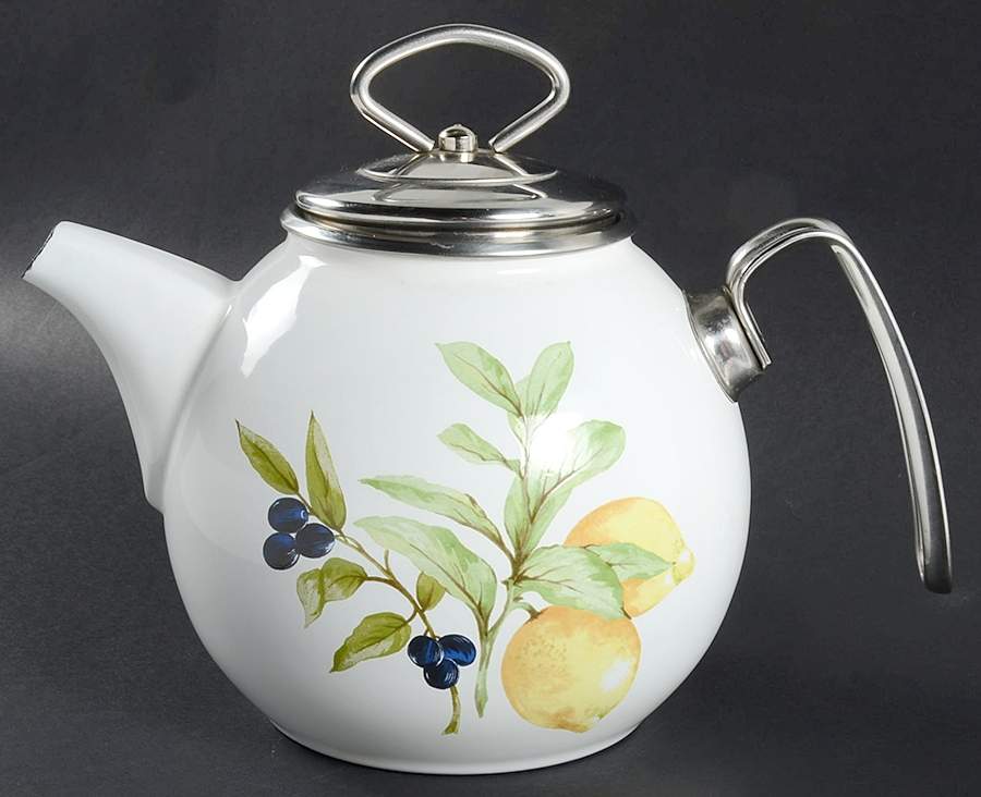 Carmina Accessories Metal Kettle & Lid by Royal Doulton-1