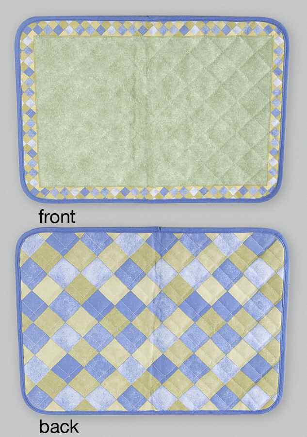Carmina Accessories Reversible Cloth Placemat by Royal Doulton-1