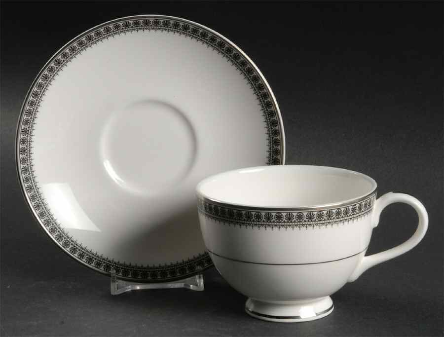 Marlowe Footed Cup & Saucer Set by Royal Doulton-1