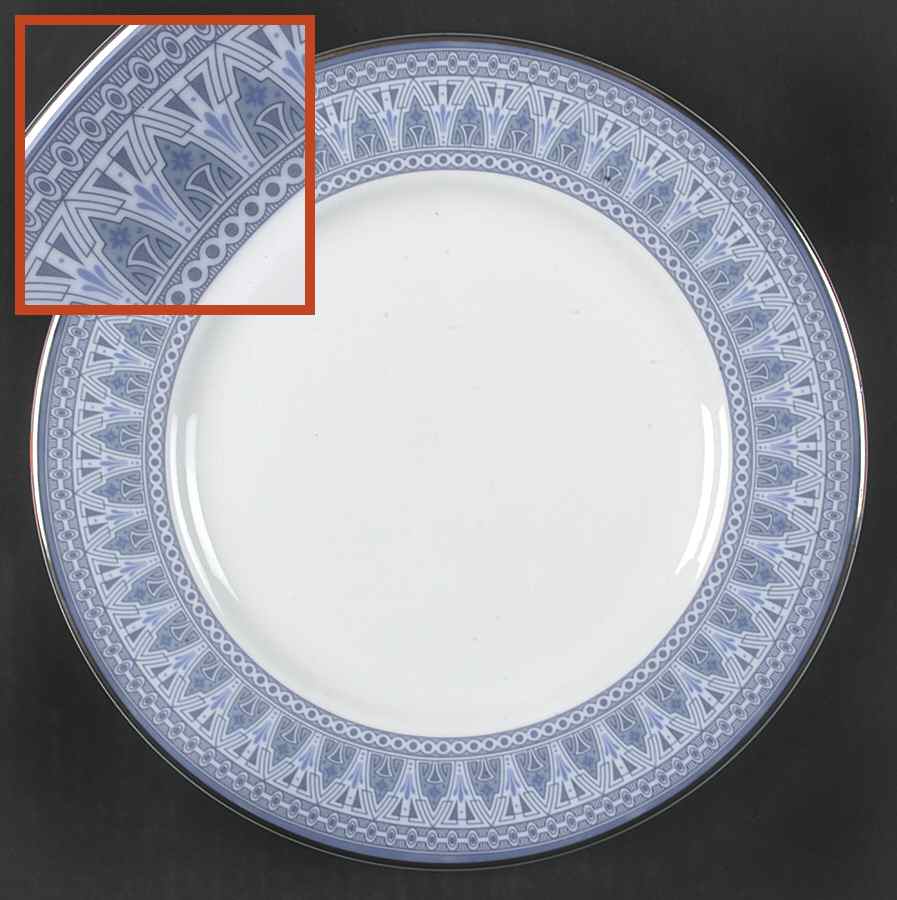 Rossetti Accent Luncheon Plate by Royal Doulton-1